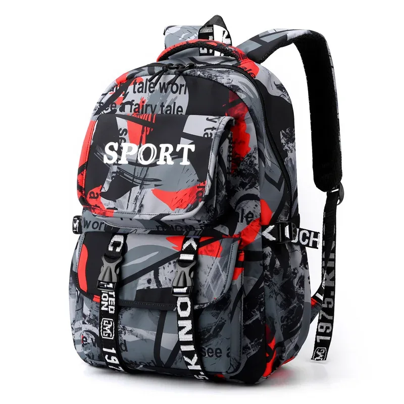 sac à dos épais pour garçons et filles, pour lycéens, grande capacité, camouflage, pour collégiens, nouvelle mode 2026