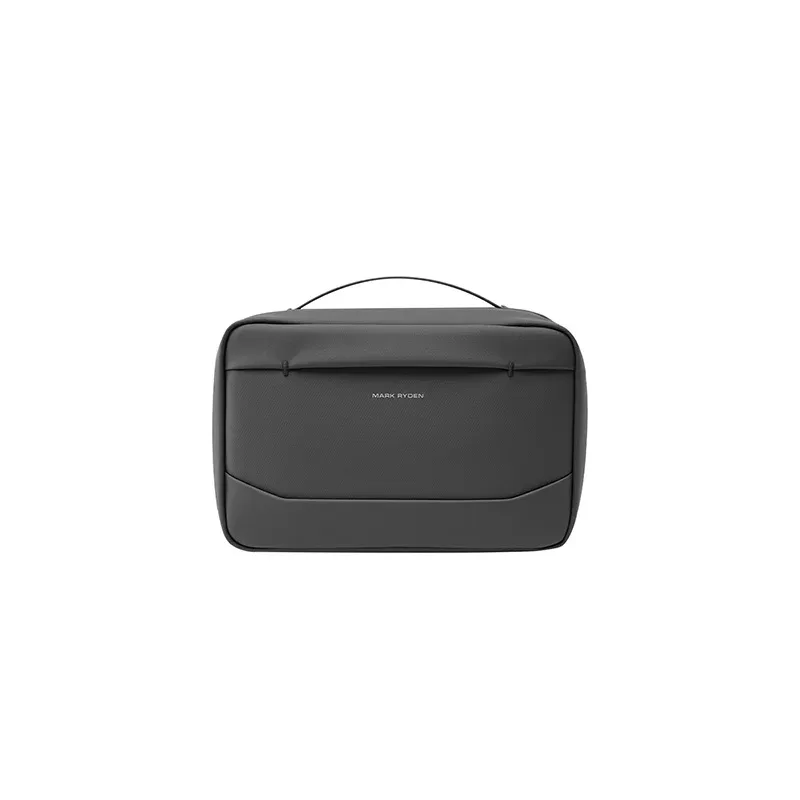 trousse de toilette mark ryden en polyester imperméable 3,5 l, sac de voyage suspendu pour cosmétiques avec poche amovible
