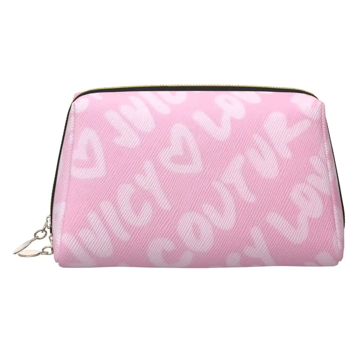 sac de maquillage j-juicy-c-couture, pochette à fermeture éclair, sacs cosmétiques de voyage, grand sac cosmétique portable en cuir pour femmes