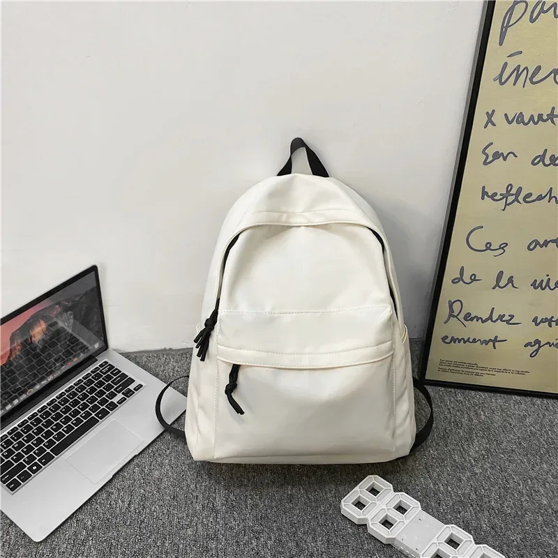 sac à dos d'école à motif simple pour femme et garçon, cartable de voyage pour étudiant, cartable de livre a4 pour adolescente, nouvelle collection 2023 mochila