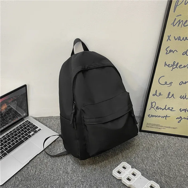 sac à dos d'école à motif simple pour femme et garçon, cartable de voyage pour étudiant, cartable de livre a4 pour adolescente, nouvelle collection 2023 mochila
