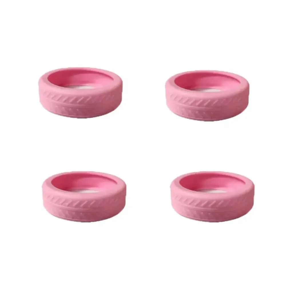 protecteur de roues de bagages en silicone avec son silencieux, juste de protection des roues de valise, sap, usure, bruit, 4/8 pièces