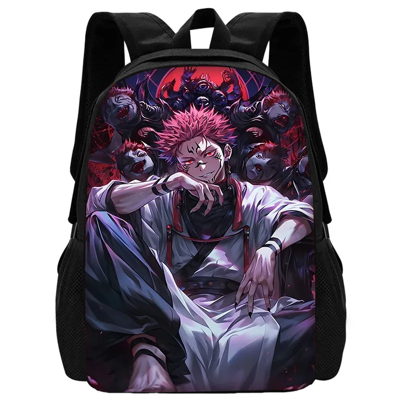 sac à dos d'école pour enfants, anime j-jujutsus k-kaisens, avec sacs à déjeuner, sacs à crayons, sacs d'école pour garçons et filles, meilleur cadeau