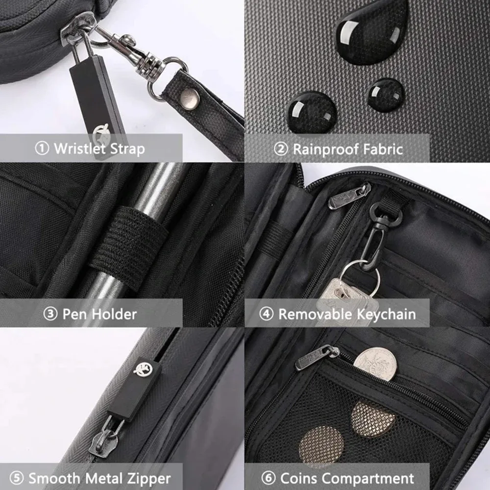portefeuille de voyage anti-rfid pour passeports, porte-passeports familial, organiseur de documents multifonctionnel, accessoires de voyage, sac à documents
