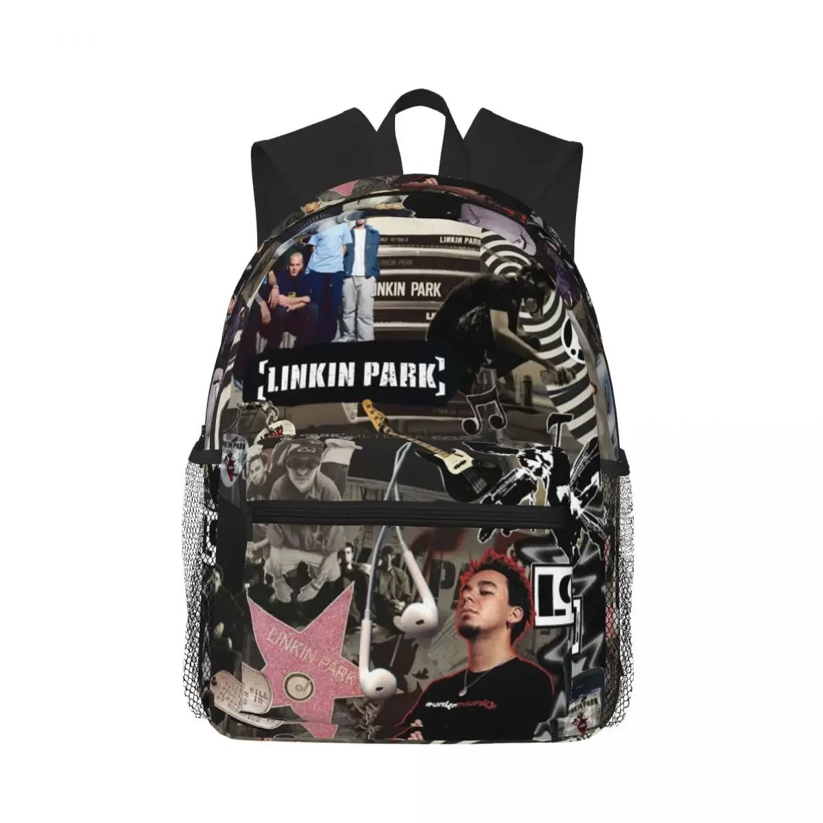 l-linkin-s p-park-s band sac à dos pour étudiant, sac d'école, randonnée, voyage, sac à dos pour garçons et filles, sac à bandoulière à la mode