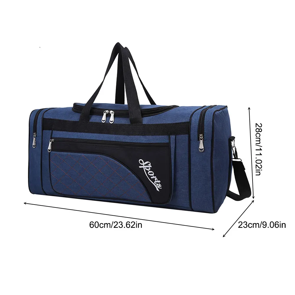 oxford – sacs de séparation sec et humide, sacs de sport portables de grande capacité, multifonctionnels, résistants à l'usure, fermetures éclair latérales pour voyage et natation