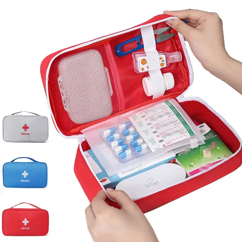 Trousse de premiers secours, sac de survie d'urgence, sac à main, sac de traumatologie durable, sac de sauvetage compact, sac de rangement portable pour médicaments