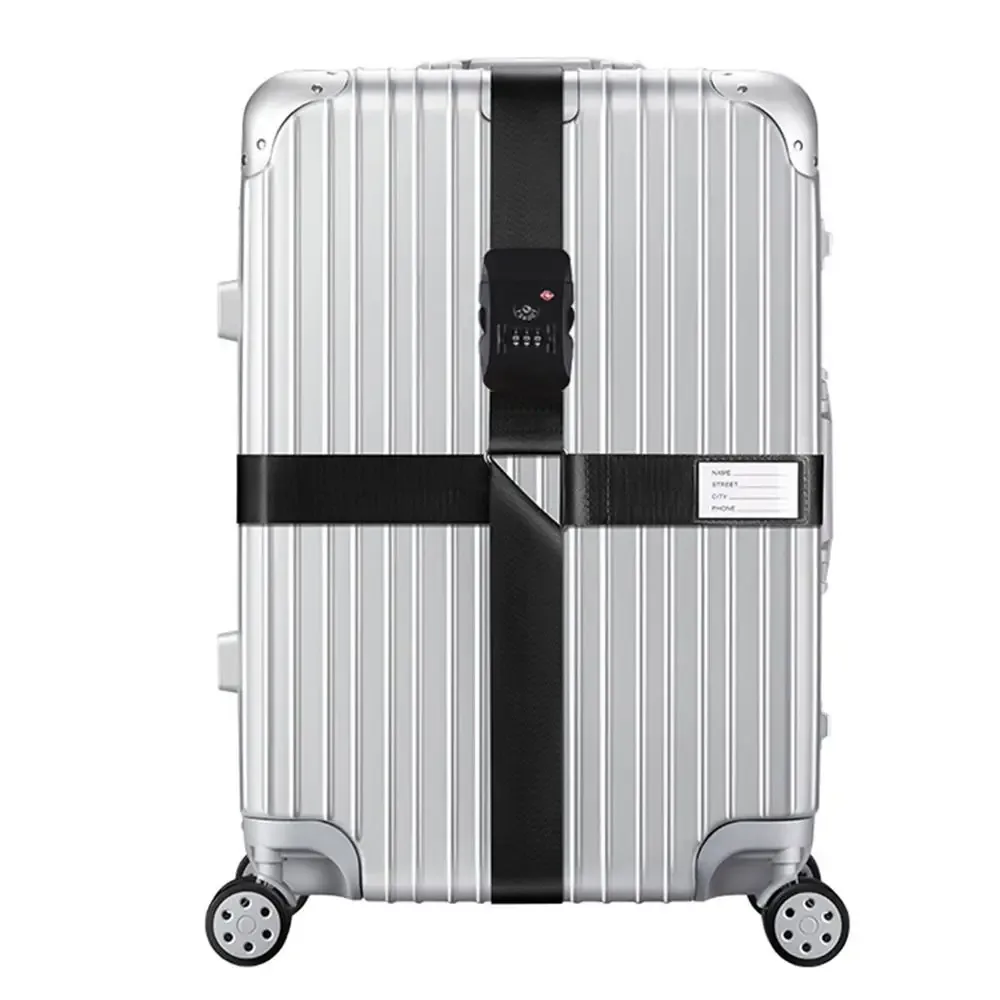 sangles de corde réglables pour valise de voyage, sangles tsa, mot de passe, peintures, serrure, ceinture croisée, accessoires