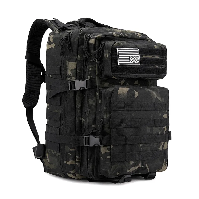sac à dos tactique militaire elite 30l/50l, résistant à l'usure, durable, molle, sac de survie 3 jours, sac à dos de travail pour escalade en plein air, voyage