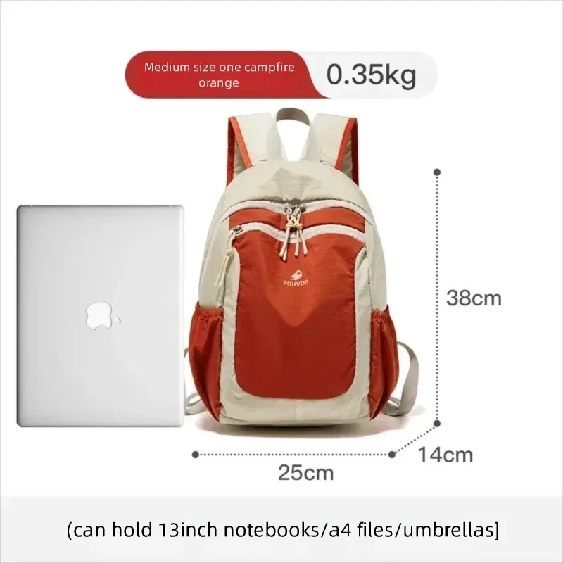 sac à dos de voyage pour femmes fouvor, en tissu oxford, léger, petit sac d'école, sac de voyage extérieur tendance pour enfants 3068-06 3068-16