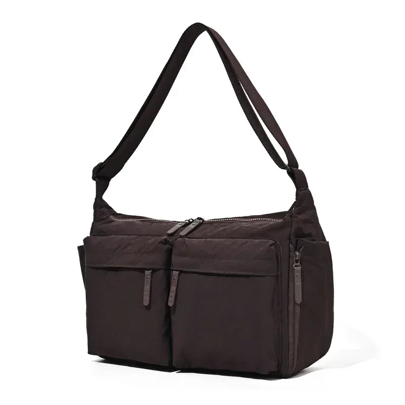 sacs messagers multi-poches décontractés pour femmes, sac à bandoulière en nylon, grands sacs à main pour dames, fourre-tout de voyage et de shopping