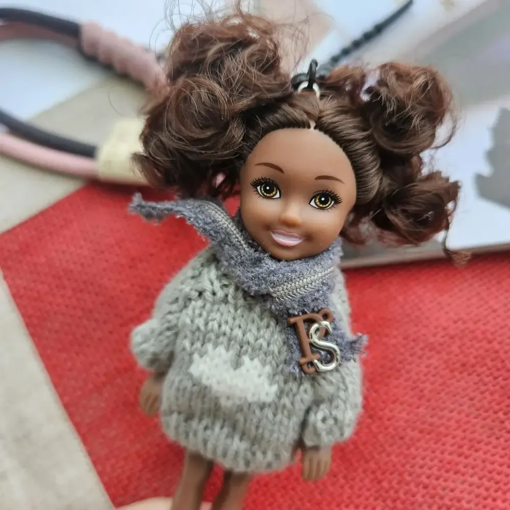 pendentif de poupée mignon et chaud, ornement de sac à dos suspendu, bricolage, changement de vêtements, breloque de sac, porte-clés de voiture, décoration de sac pour poupée