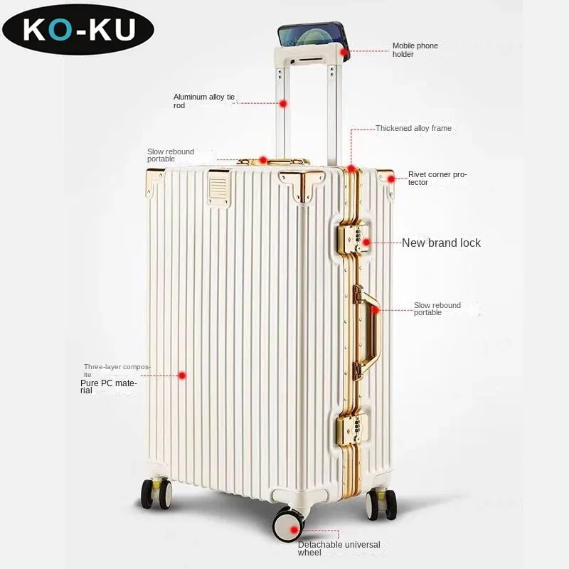 ko-ku infraction cadre bagages 28 en effet valise de grande taille perfecuniversal roue étudiant mobile support de téléphone trolley cas