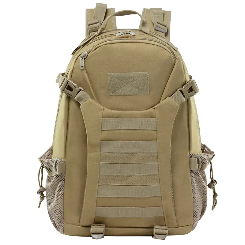 sac à dos tactique pour sports de plein air, léger, grande capacité, sac de voyage, sac d'école pour ordinateur portable, en tissu oxford, décontracté pour hommes