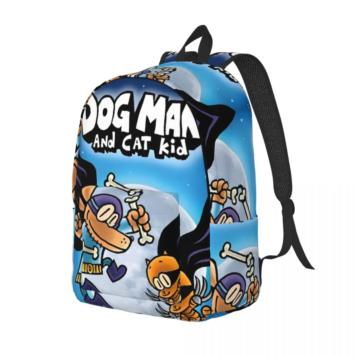sac à dos de film comique pour hommes et femmes, sac à dos de lycée décontracté, sac à dos d'affaires, sacs en toile d'université, léger, chien, homme