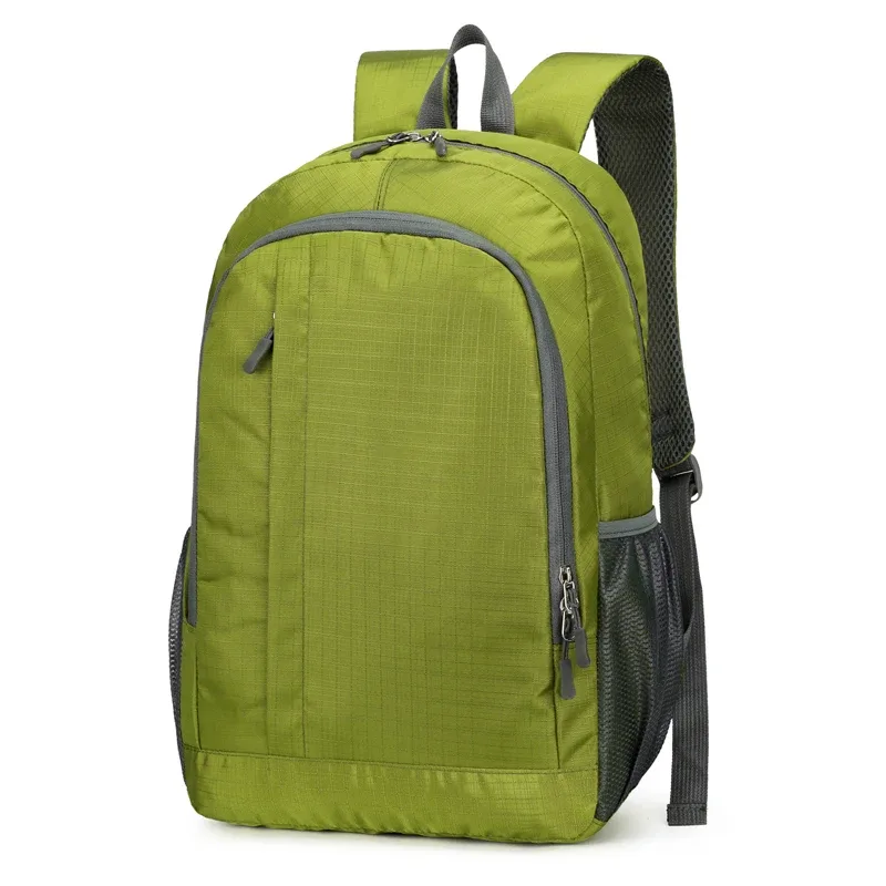 sac à dos de rangement léger, sac à dos de sports de plein air, sac à dos pliable, sac à dos de voyage de loisirs pour hommes et femmes