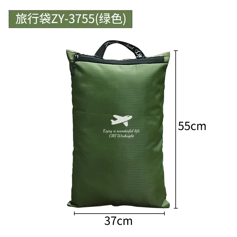 sacs de rangement de voyage à enroulement, en oxford 420d, imperméables, pour équipement de camping et de randonnée, anti-salissures, vert transparent