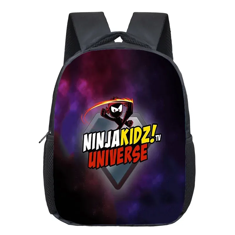 sac à dos ninja kidz pour enfants de 12 pouces, sac à livres pour la maternelle, sacs d'école à la mode pour enfants, sac à dos de voyage décontracté, sac à double épaule