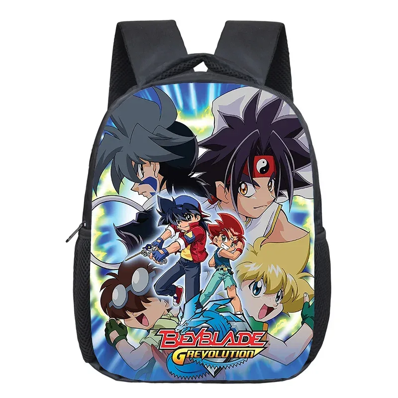 sac à dos anime beyblade 2026 pour garçons et filles, sac à dos harajuku, sac à dos décontracté pour étudiants, sac de voyage à grande capacité avec fermeture éclair, mochila