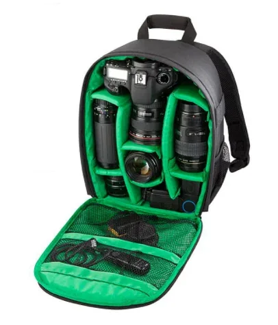 sac à dos pour appareil photo numérique dslr, résistant à l'usure, étanche, multifonctionnel, respirant, pour photographie, boîte