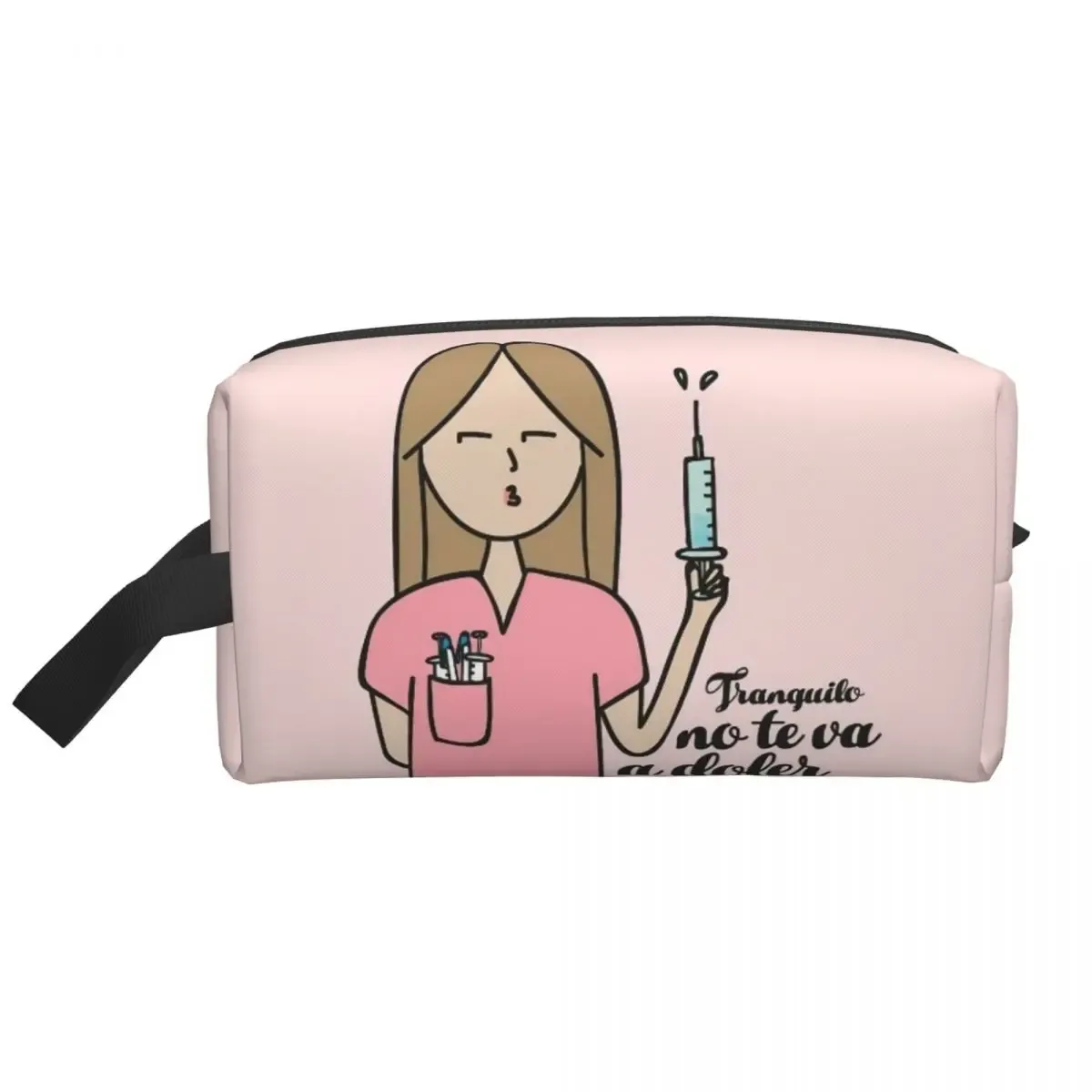 grands sacs à cosmétiques pour médecin et infirmière, trousse de maquillage, accessoires pour femmes, pochette de maquillage pour bourse résistante à l'eau