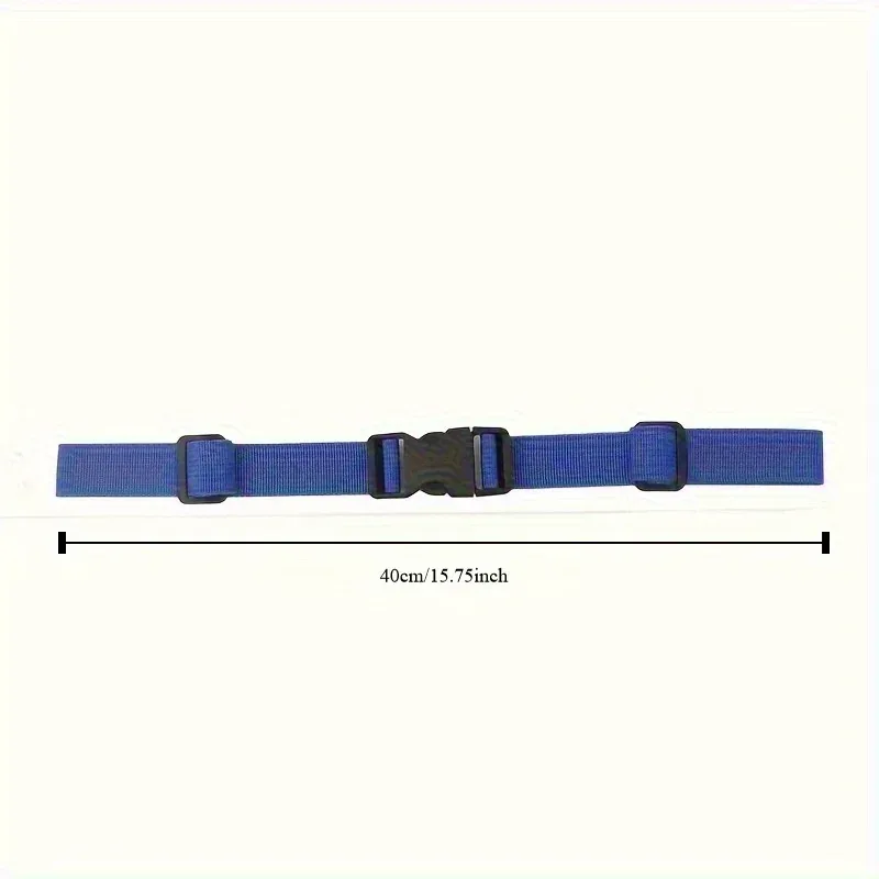 sangle de sac à dos en nylon réglable et durable – ajustement confortable pour le camping, la randonnée et les voyages – accessoire de soutien d'épaule antidérapant