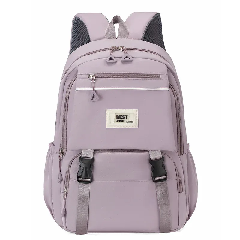 sac à dos épais pour filles du collège, grande capacité, simple et polyvalent, de haute qualité, nouvelle mode 2026, en vente