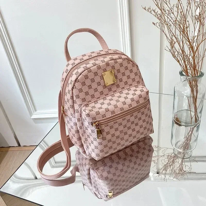 sac à main pour femmes, sac à bandoulière simple, sac à dos double épaule, mode tout assorti, sac à dos de loisirs de grande capacité