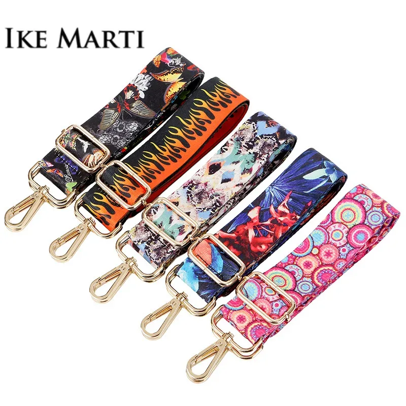 ike marti-sangle de sac à main colorée pour femme, sangle de sac à bandoulière, sangle de sac messager initiée, ceinture de sac à main, sangles de sac o, 80 cm, 140cm, 3.8cm