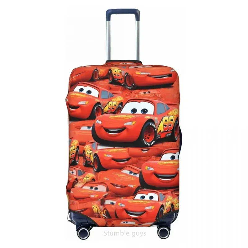 housse de valise à haute élasticité, motif voiture, convient aux bagages de 18 à 32 pouces, durable, lavable, anti-poussière, pour avion et voyages en voiture