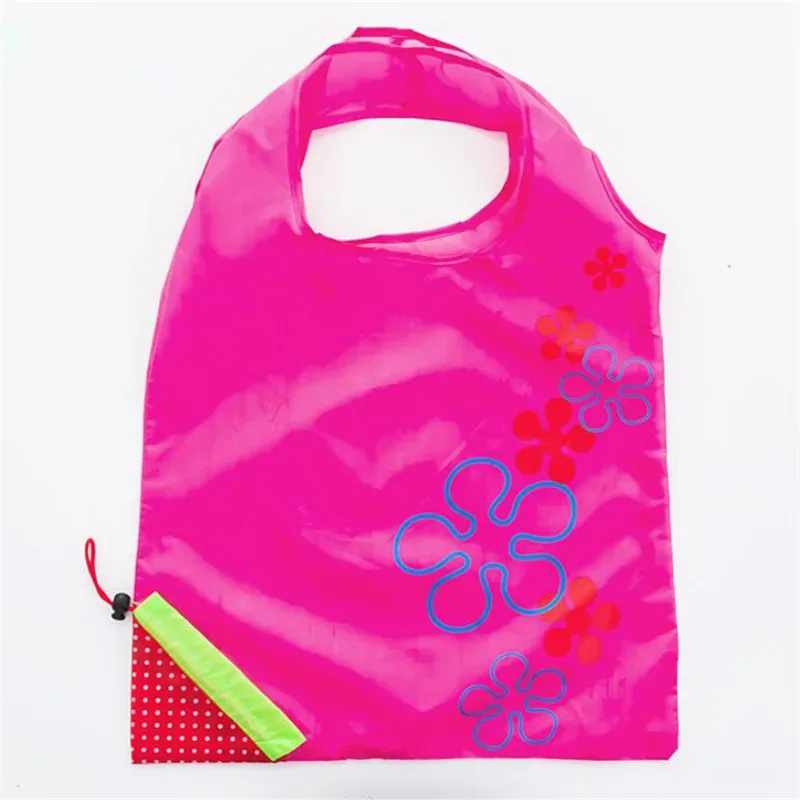 sac de rangement créatif pour l'environnement, sacs à provisions pliables harvey, sac fourre-tout réutilisable, sac d'épicerie pliable, sac à soupe en nylon, 1pc