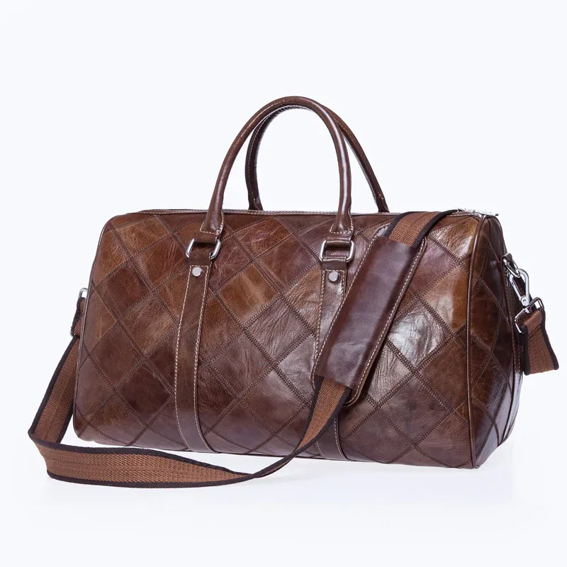 westal sacs de voyage pour hommes bagages à main sacs de sport en cuir véritable bagages en cuir sac de voyage valises sacs à main grand/semaine sac