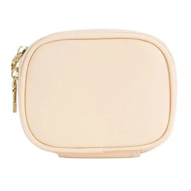 l74f mini trousse maquillage avec miroir led, 3 modes d'éclairage, petite trousse à cosmétiques rechargeable