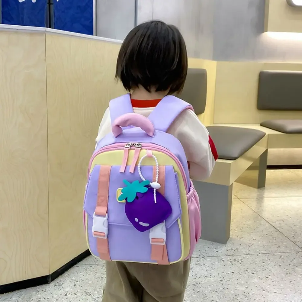 Sac à dos léger pour la maternelle, bretelles réglables, imperméable, mignon, fermeture éclair, confortable pour enfants