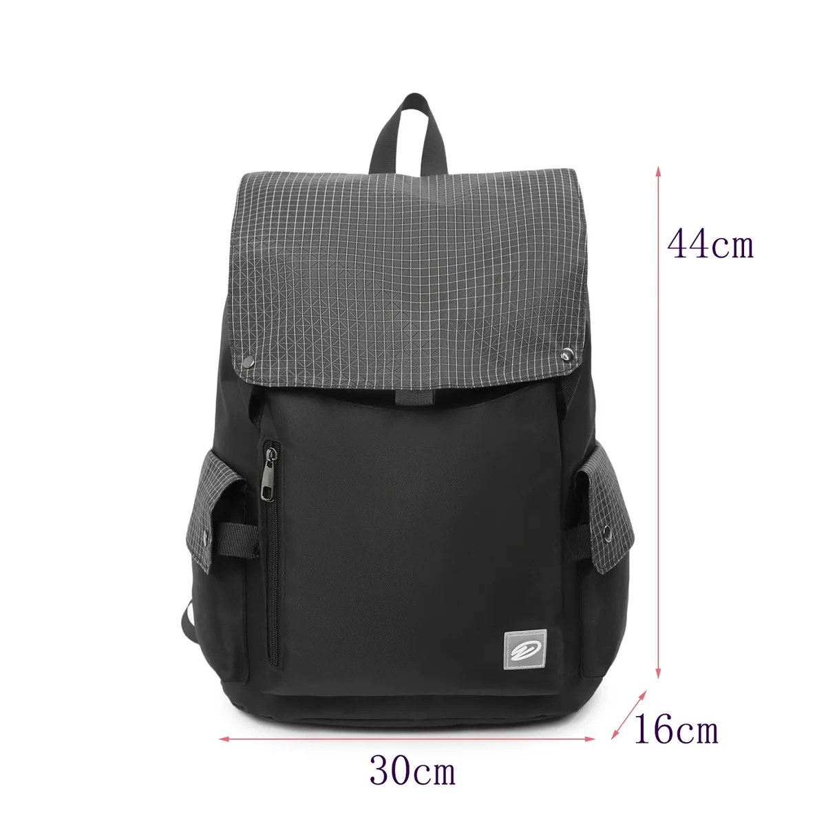 sac à dos unisexe tendance, tissu en nylon de haute qualité, sac pour ordinateur, grande capacité, sac d'école, sacs à main légers
