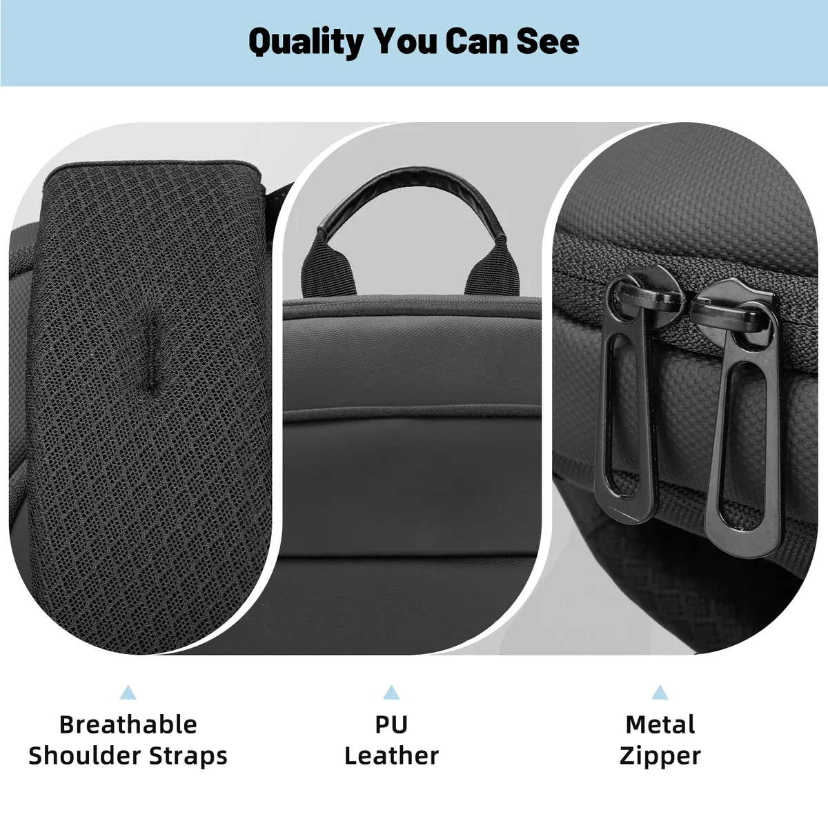 sac à dos pour ordinateur portable hk slim 15,6 pouces pour hommes, sac à dos d'affaires léger, antivol, étanche, sac de voyage pour l'école, sac pour hommes avec port usb
