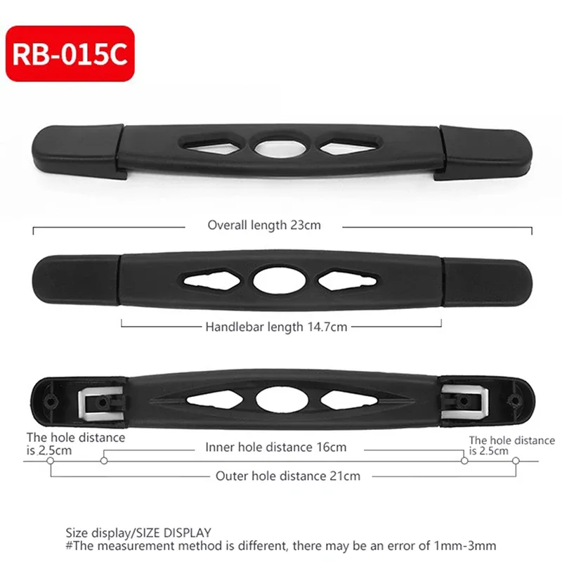sangle de poignée de bagage de remplacement pour valise de voyage, poignée de transport, boîte de rechange, pièces de sac