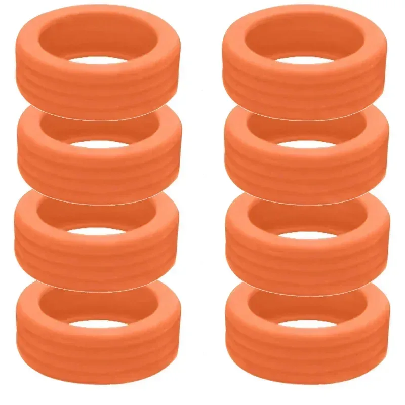 protecteur de roues de bagages silencieux en silicone, 8 pièces, boîtier de chariot, manchon de roulette silencieux, accessoires de bagages, housse de roue de valise