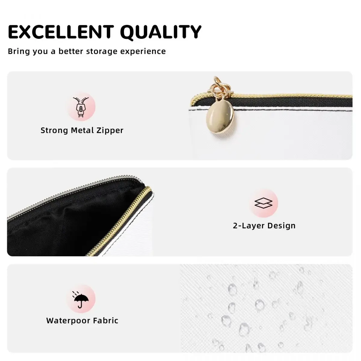 sac de toilette de voyage en cuir j-juicy-c-couture, sacs à maquillage tendance, organiseur de maquillage pour l'extérieur