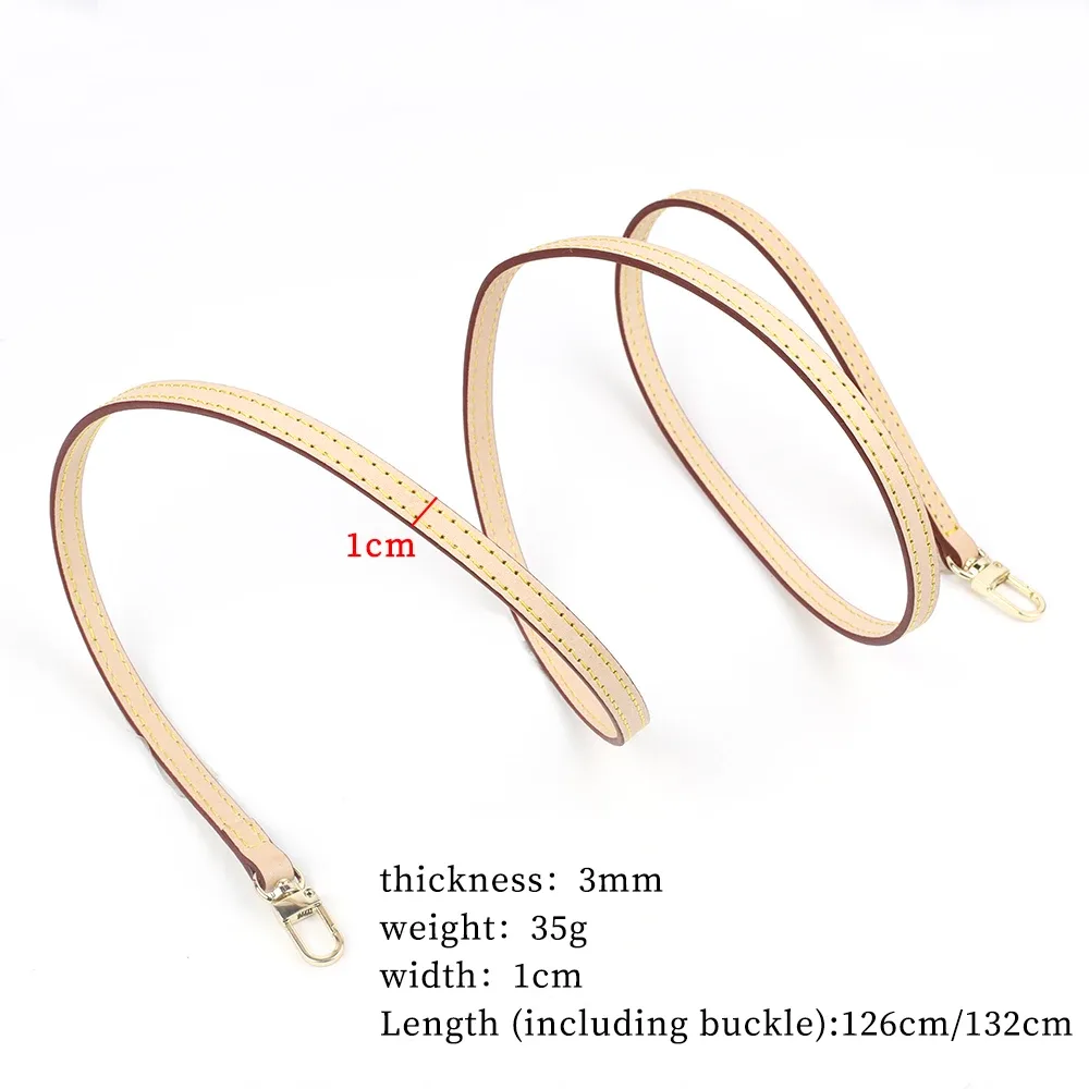 sangle de sac à bandoulière en cuir de vache de luxe, longue sangle réglable en cuir véritable, couleur noir beige, accessoires de ceinture pour sac féminin