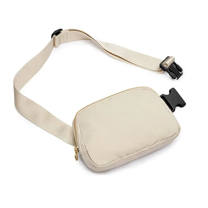 sac banane à fermeture éclair pour femmes, sac de poitrine pour sports de plein air, sac à bandoulière décontracté voyage, sac de ceinture, pochette d'argent, 2024