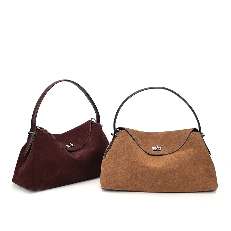 sac à main en cuir véritable pour femme 2026 – sac à bandoulière de luxe de créateur en cuir de vachette de haute qualité, grande capacité, sacs de shopping à porter en travers du corps