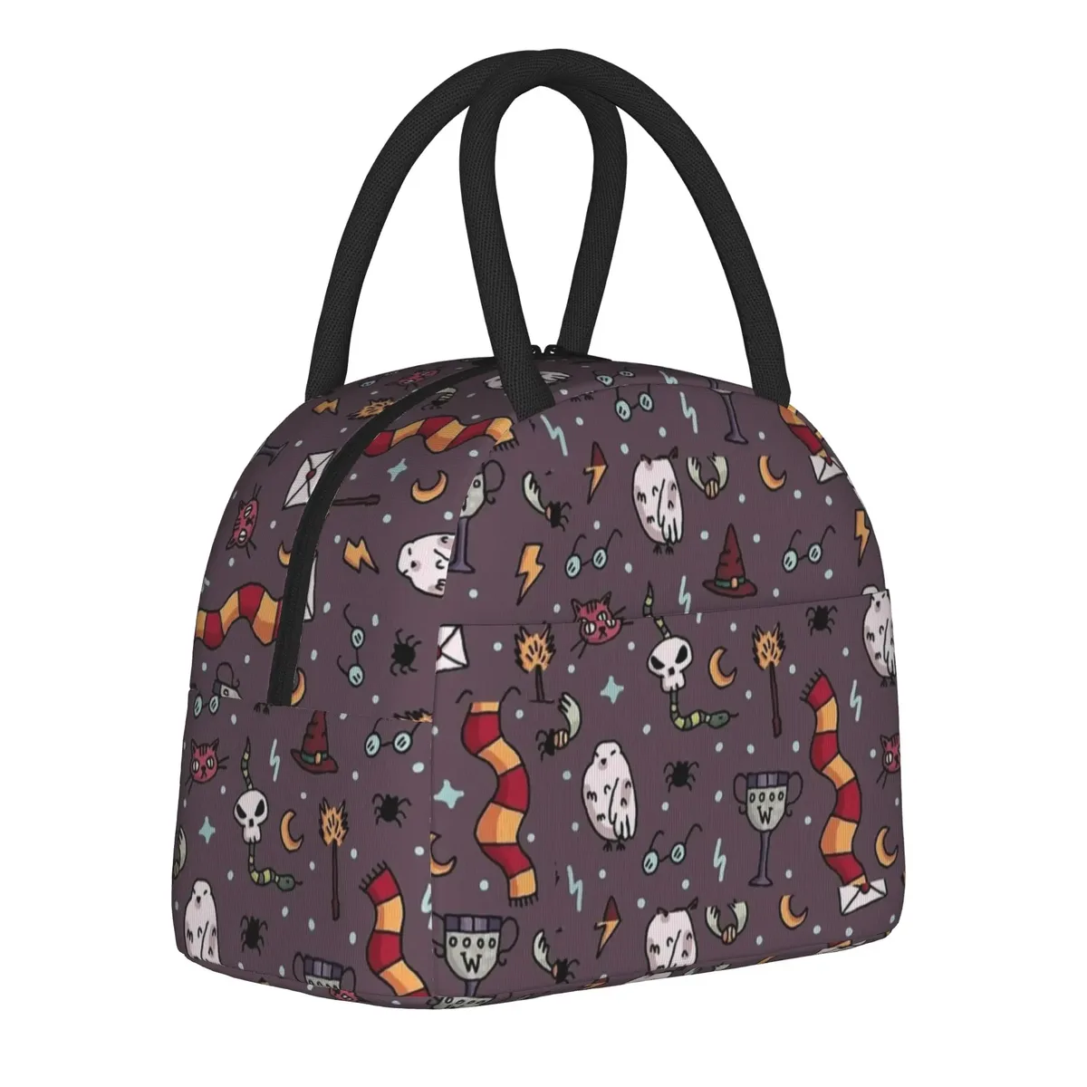 harries movie p-potters magic world sacs à lunch isothermes sac thermique conteneur à lunch sac fourre-tout boîte à lunch pour hommes et femmes travail en plein air