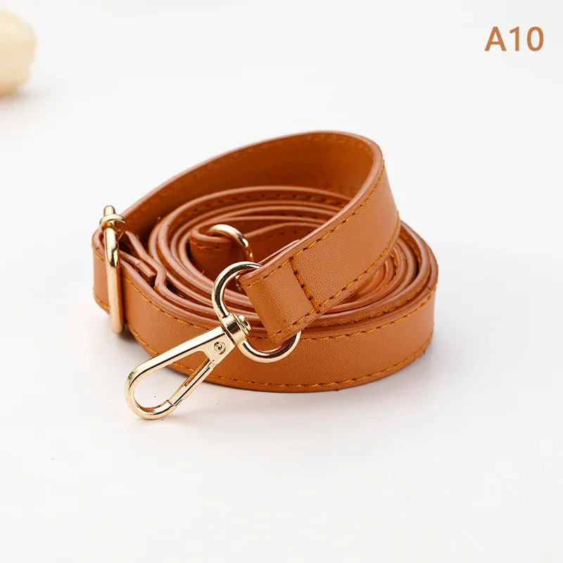 sangle de sac à main réglable en cuir pu de 130 cm de long, largeur 1,8 cm, pour sac bandoulière – remplacement de sangle de sac à bandoulière