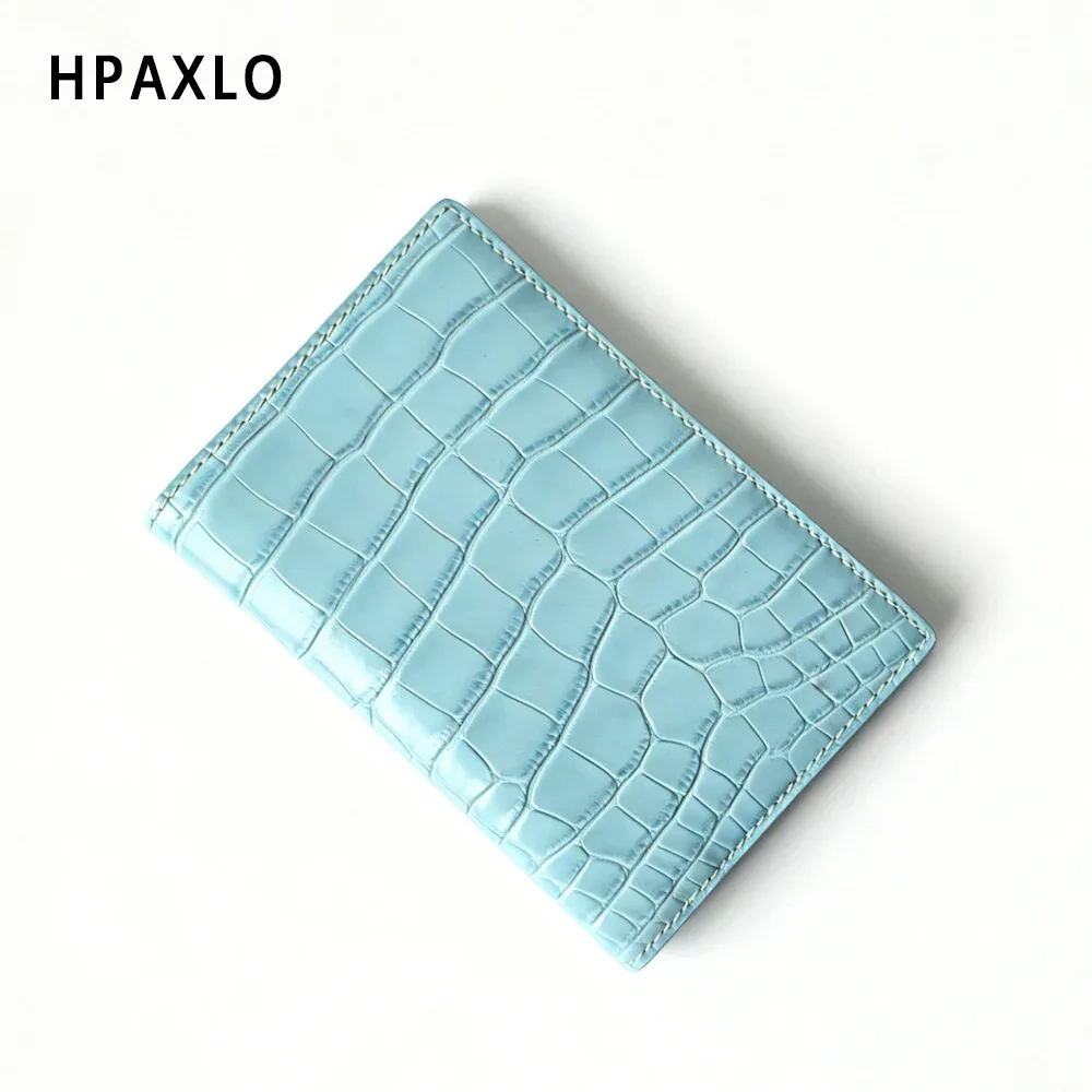 trousse de maquillage en cuir pleine fleur imprimé crocodile bleu, sac de toilette, cadeau femme, étui cosmétique, organisateur de maquillage de voyage