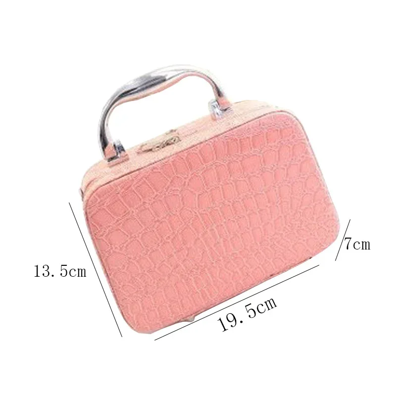 trousse de maquillage pour femmes, sac à cosmétiques, sac de voyage de bonne qualité, boîte de beauté, bijoux, boîte à outils, cadeaux de vacances