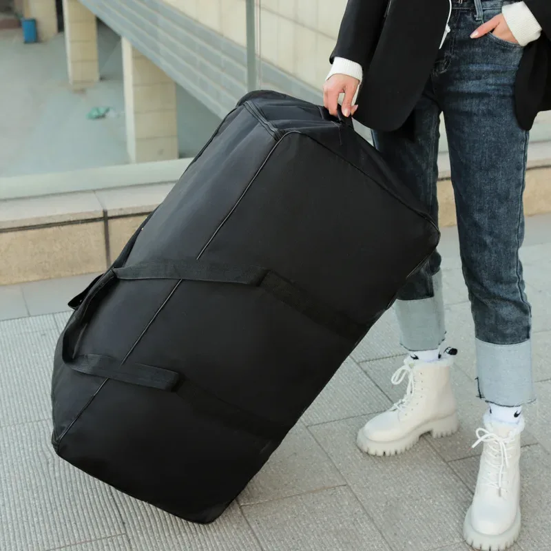 sac de voyage à roulettes universel unisexe, sac de sport de grande capacité durable oxford simple multifonction, sac à main valise à bagages