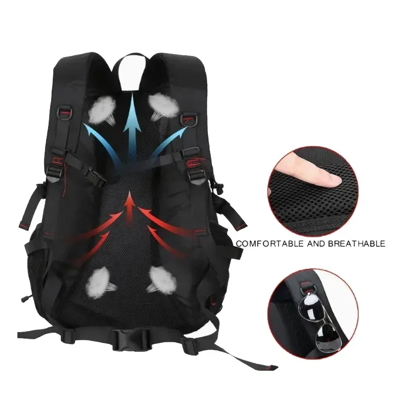 sac à dos de voyage 40l imperméable léger randonnée en plein air, sac à dos de camping pour hommes et femmes