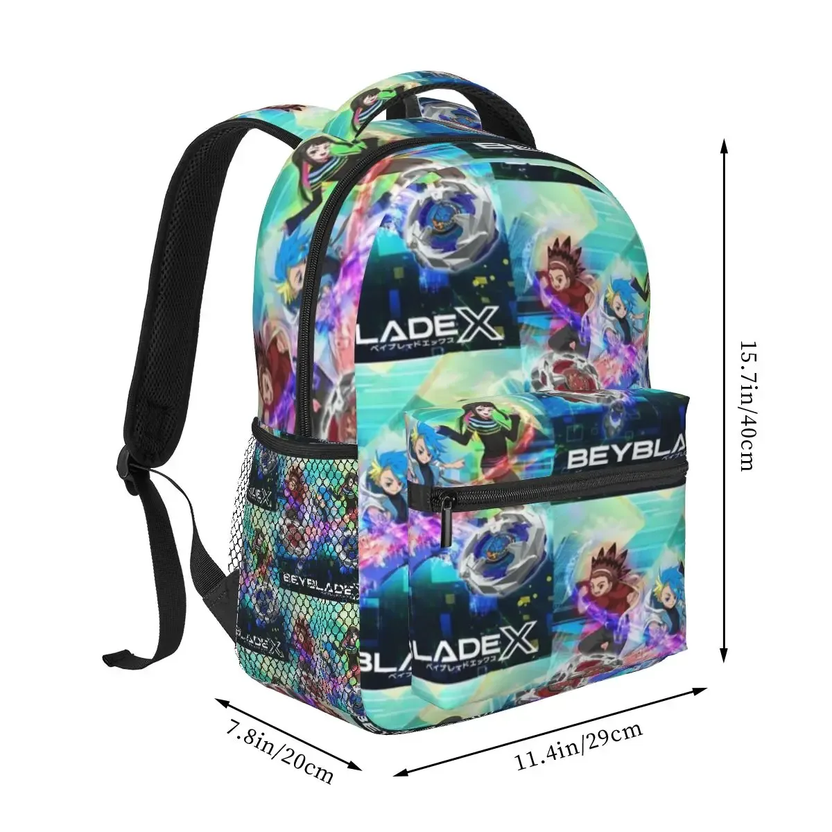 beyblade x durable one personnaliser sac à dos décontracté