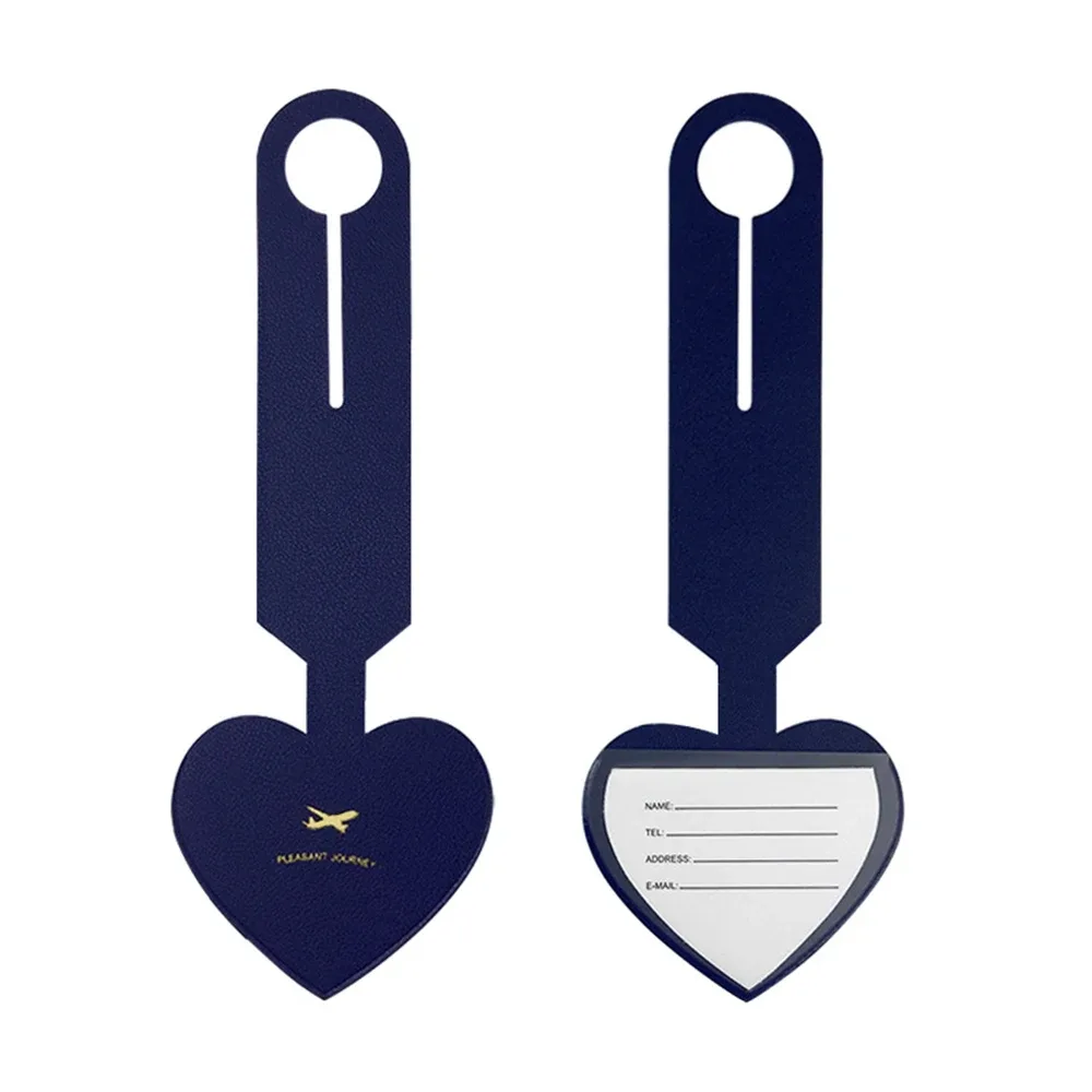 étiquette de bagage en forme de cœur avec lettres personnalisées fantaisie, joli nom personnalisé pour hommes et femmes, logo, cadeau de mariage, accessoires de voyage, diy bricolage